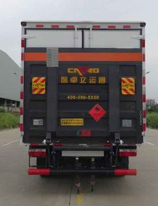 Huatong brand automobiles HCQ5125XRYEQ6 Flammable liquid box transport vehicle