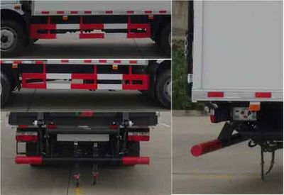 Huatong brand automobiles HCQ5125XRYEQ6 Flammable liquid box transport vehicle