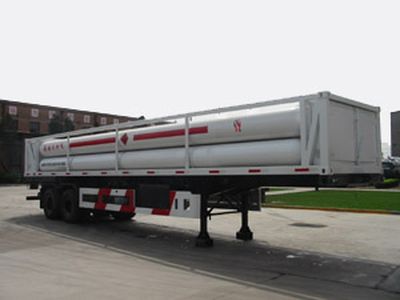 Jixiang brand automobile HGJ9361GGQ High pressure gas transport semi-trailer