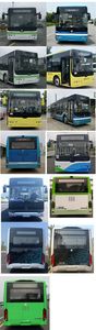 Chinese license plate cars TEG6105BEV07 Pure electric city buses