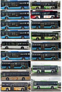 Chinese license plate cars TEG6105BEV07 Pure electric city buses