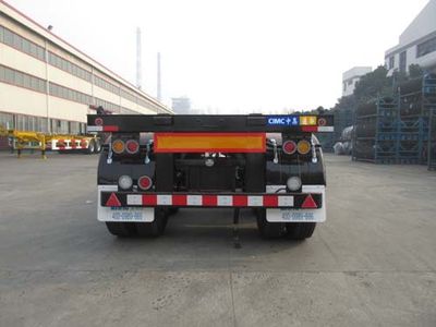 Tonghua  THT9352TWYB Transport semi-trailer of dangerous goods tank frame