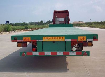 Ruijiang  WL9321TD Low flatbed semi-trailer