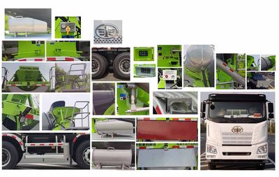 Zhonglian Automobile ZLJ5310GJBJC2F Concrete mixing transport vehicle