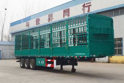 Guangtongda brand automobiles JKQ9381CCY Gantry transport semi-trailer