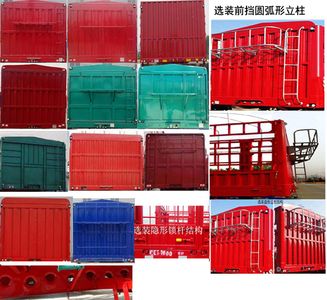 Guangtongda brand automobiles JKQ9381CCY Gantry transport semi-trailer