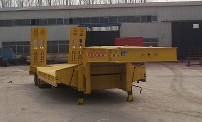 Ruiao  LHR9350TDP Low flatbed semi-trailer