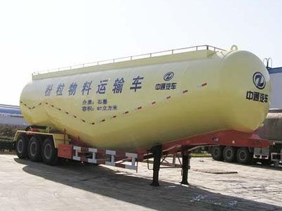 Dongyue  ZTQ9401GFL130W Powder material transportation semi-trailer