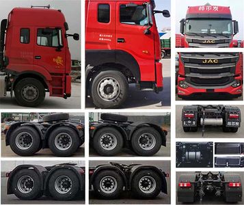 Jianghuai brand automobiles HFC4251P1K6E33WS Dangerous goods tractor