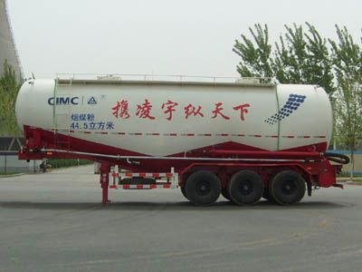 CIMC ZJV9406GFLLY Powder material transportation semi-trailer