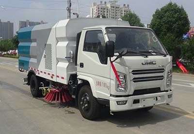 Huatong brand automobiles HCQ5071TXSJX6 Washing and sweeping vehicle