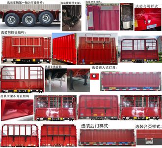 Luoxiang  LXC9402E Fence semi-trailer