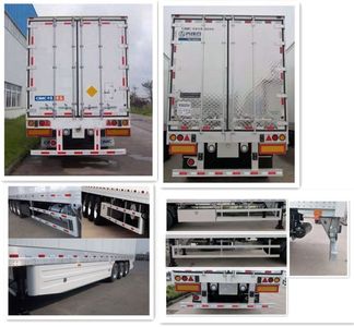 CIMC ZJV9401XLCQL Refrigerated semi-trailer