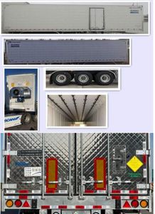 CIMC ZJV9401XLCQL Refrigerated semi-trailer