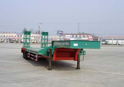 Mastercard CSQ9283TDP Low flatbed semi-trailer