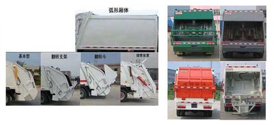 Jiudingfeng  JDA5080ZYSSX5 Compressed garbage truck