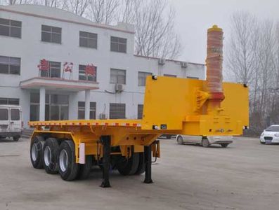 Liangshan Yuxiang  YXM9400ZZXP Flat dump semi-trailer