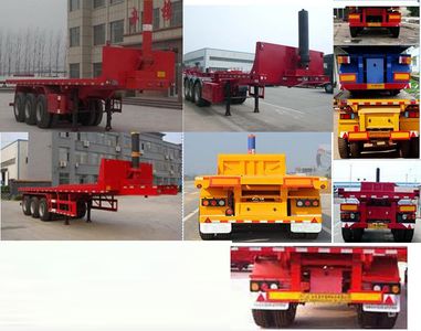 Liangshan Yuxiang  YXM9400ZZXP Flat dump semi-trailer