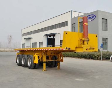 Liangshan Yuxiang  YXM9400ZZXP Flat dump semi-trailer