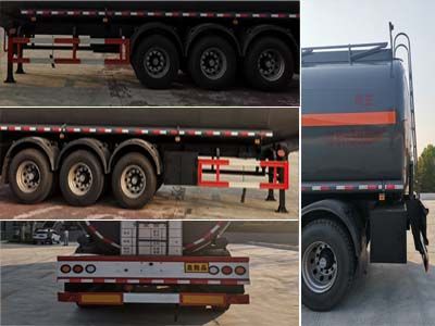 Cheng Liwei  CLW9405GRYB Flammable liquid tank transport semi-trailer