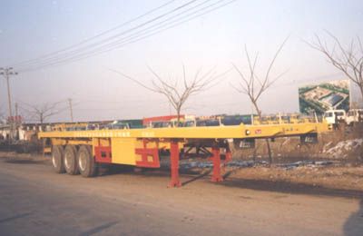 Huajun ZCZ9400JPContainer flatbed semi-trailer