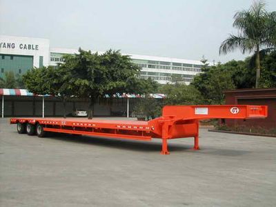 Mingwei NHG9400TDLow flatbed semi-trailer