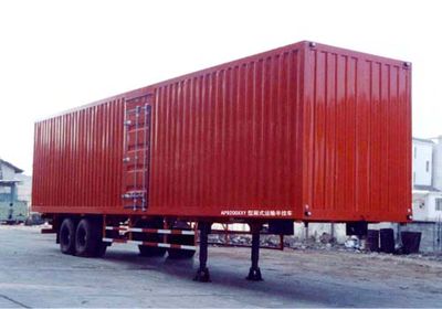 Lingguang  AP9200XXY Box transport semi-trailer