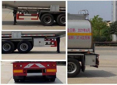 Chufei  CLQ9400GRYB Flammable liquid tank transport semi-trailer