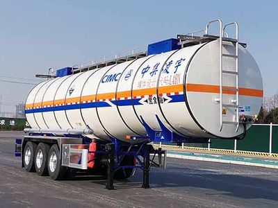 Lingyu  CLY9403GFW33 Tank transport semi-trailer for corrosive substances