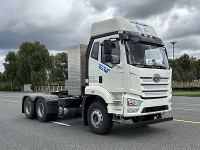 Jiefang Automobile CA4250P62T1BEVA5 Pure electric semi-trailer tractor