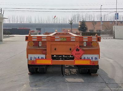 Xinyangda brand automobiles LXY9400TWY20 Transport semi-trailer of dangerous goods tank frame