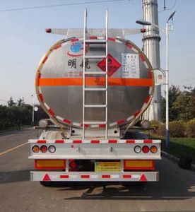 Minghang  ZPS9403GYY Aluminum alloy oil transport semi-trailer