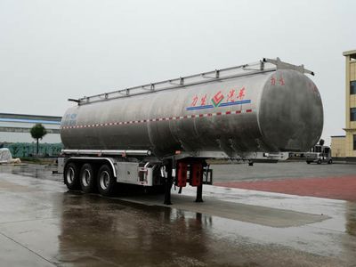 Lisheng  HLS9400GRH Lubricating oil tank transport semi-trailer