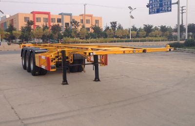 Huachang brand automobiles QDJ9400TWY Transport semi-trailer of dangerous goods tank frame