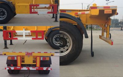 Huachang brand automobiles QDJ9400TWY Transport semi-trailer of dangerous goods tank frame