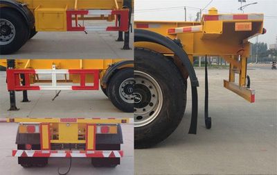 Huachang brand automobiles QDJ9400TWY Transport semi-trailer of dangerous goods tank frame