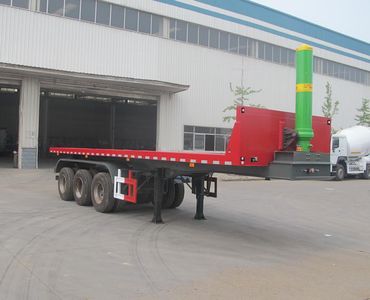 Shengyue  SDZ9401ZZXP Flat dump semi-trailer