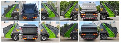 Wanglongwei  WLW5184ZYSZZ Compressed garbage truck