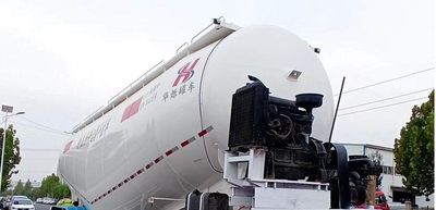 Zhongji Huashuo brand automobiles XHS9407GFL Low density powder material transportation semi-trailer