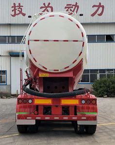 Wanqi Automobile CTD9401GFL Medium density powder material transportation semi-trailer