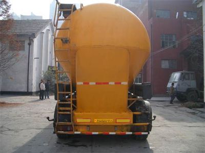 Zhongshang Automobile ZL9300GFL Powder and particle transport semi-trailer