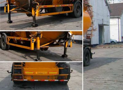 Zhongshang Automobile ZL9300GFL Powder and particle transport semi-trailer