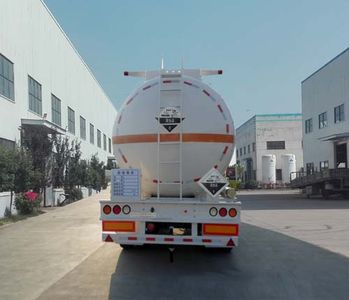 Wanqi Automobile CTD9401GFW Tank transport semi-trailer for corrosive substances