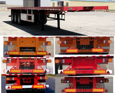 Shentong Anchi brand automobiles STA9400TPB Flat transport semi-trailer