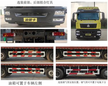 Shandeka brand automobiles ZZ5256CCYN56CGE1 Grate type transport vehicle