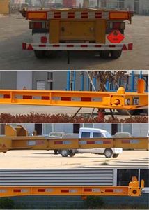 Tongyada  CTY9401TWY30 Transport semi-trailer of dangerous goods tank frame