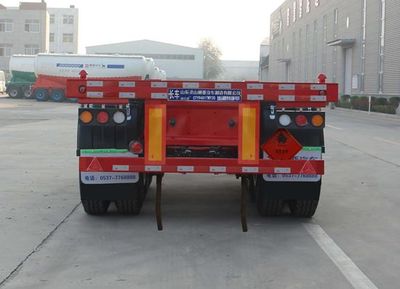 Tongyada  CTY9401TWY30 Transport semi-trailer of dangerous goods tank frame