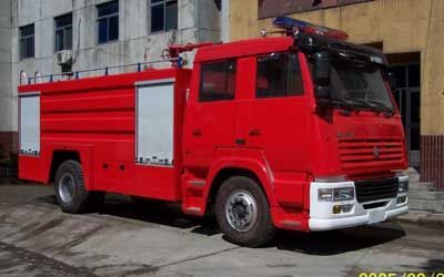 Tianhe  LLX5160GXFSG60W Water tank fire truck