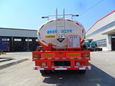 Jianghuai Yangtian  CXQ9400GFW Tank transport semi-trailer for corrosive substances