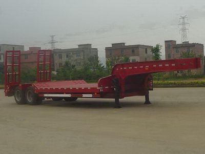 Fushi  LFS9190TDP Low flatbed semi-trailer